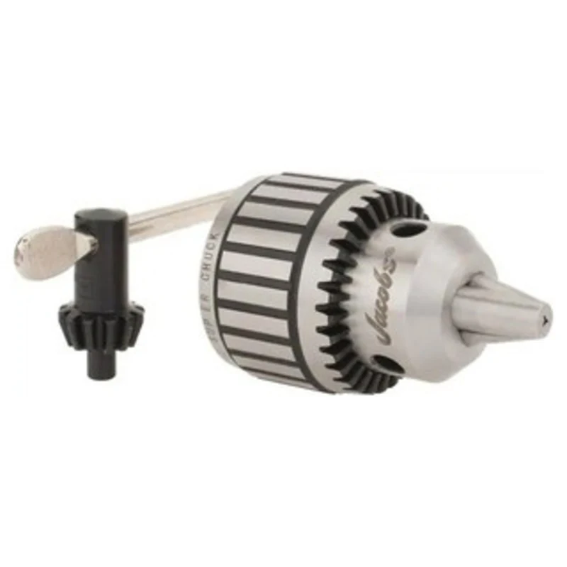 Jacobs Super Chuck Keyed Ball Bearing Drill Chuck 16N, 1/8 - 5/8 Range, JT3 Mount - 71-742-1